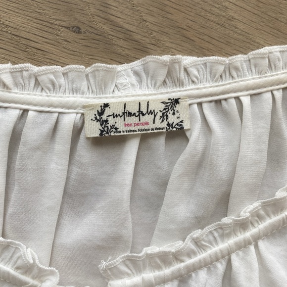 Free People White Body Suit Size Small - Picture 2 of 6